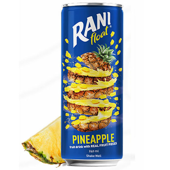 Rani Pineapple – Fruit Drink with Real Fruit Pieces